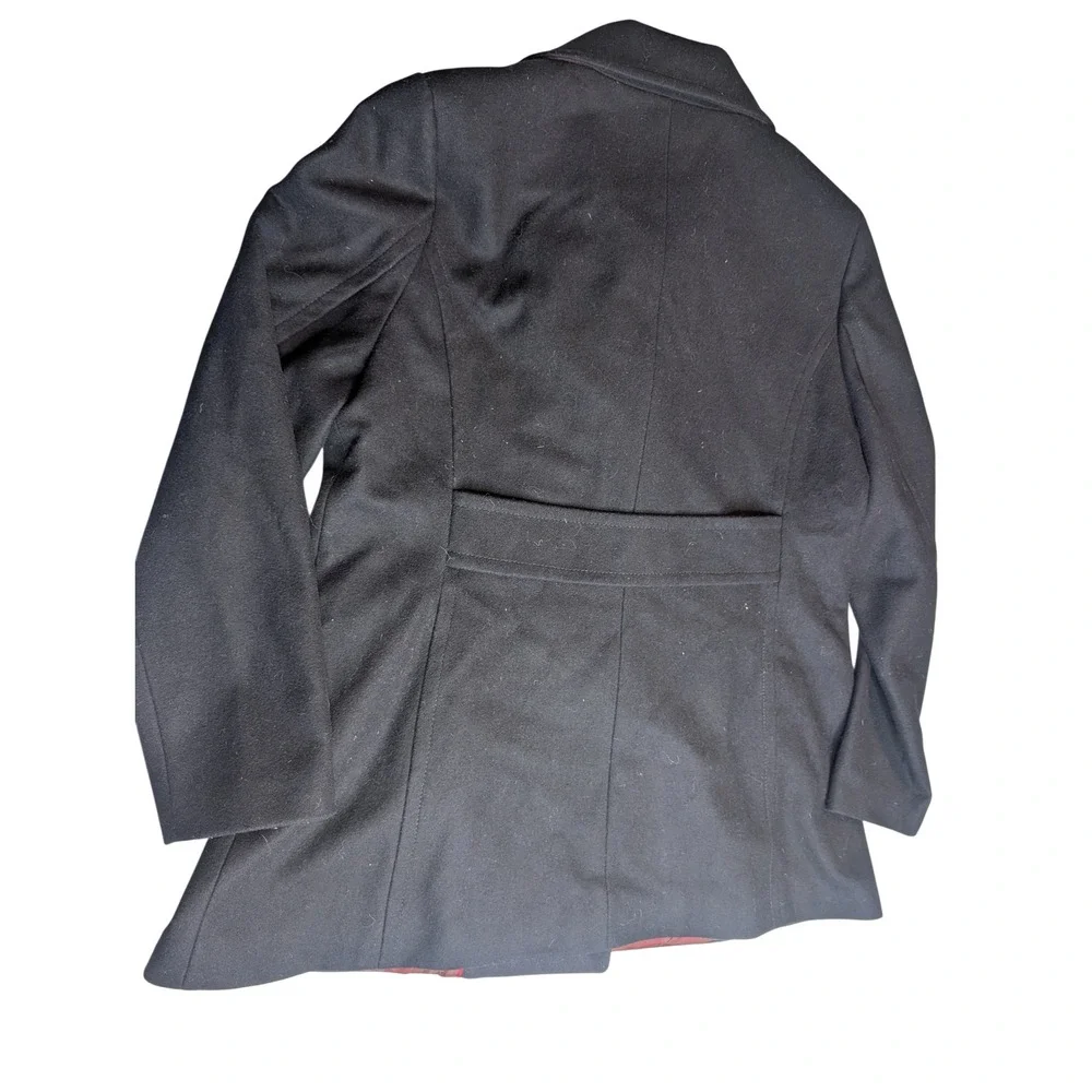 Tommy Hilfiger Wool Blend Pea Coat Jacket‎ Classic Black XL
